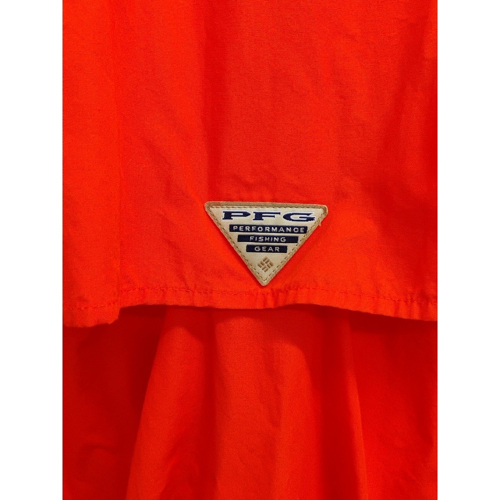 Columbia Florida Gators Orange Fishing Vented Button Up Shirt Men's XXL - Picture 9 of 16